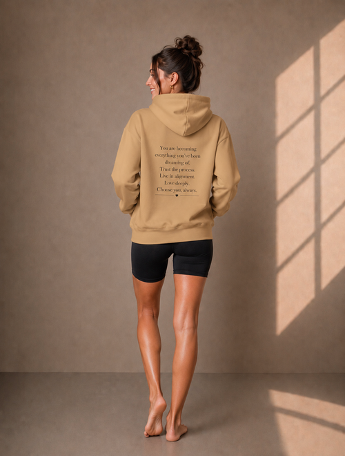 Elleshee Bear Unisex Embroidered Hoodie
