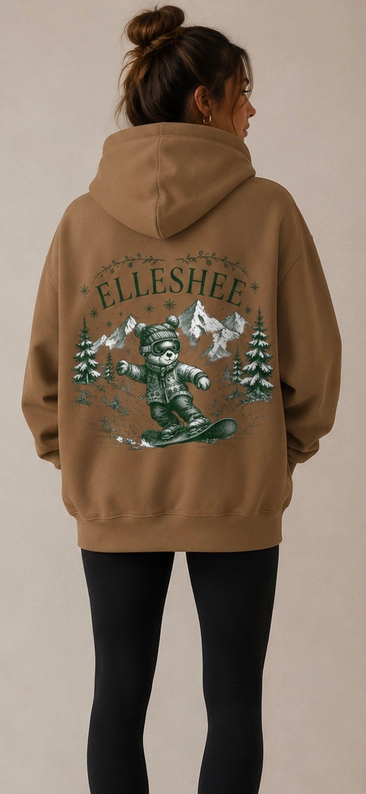 Oversized heavyweight Snowboard hoodie