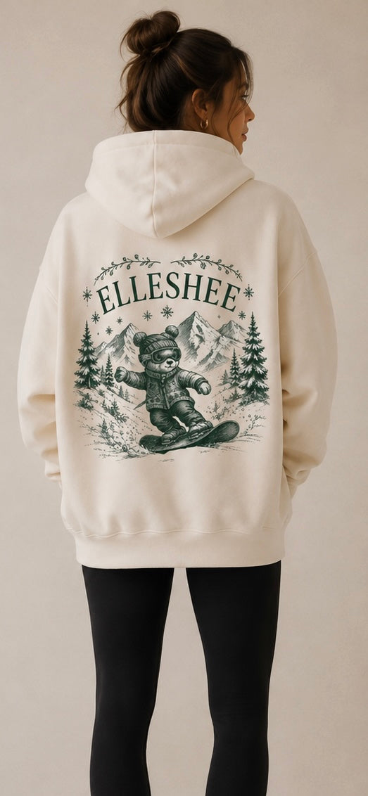 Oversized heavyweight Snowboard hoodie