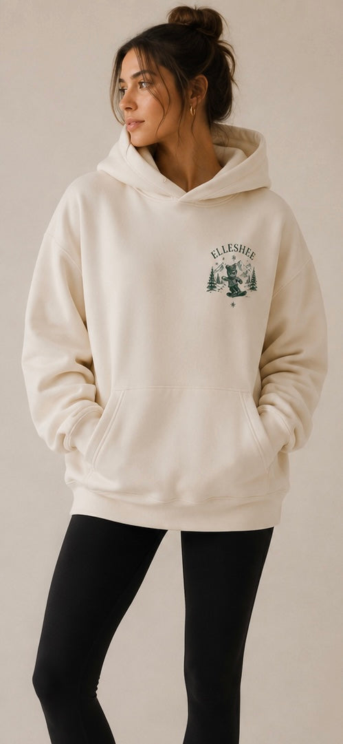 Oversized heavyweight Snowboard hoodie