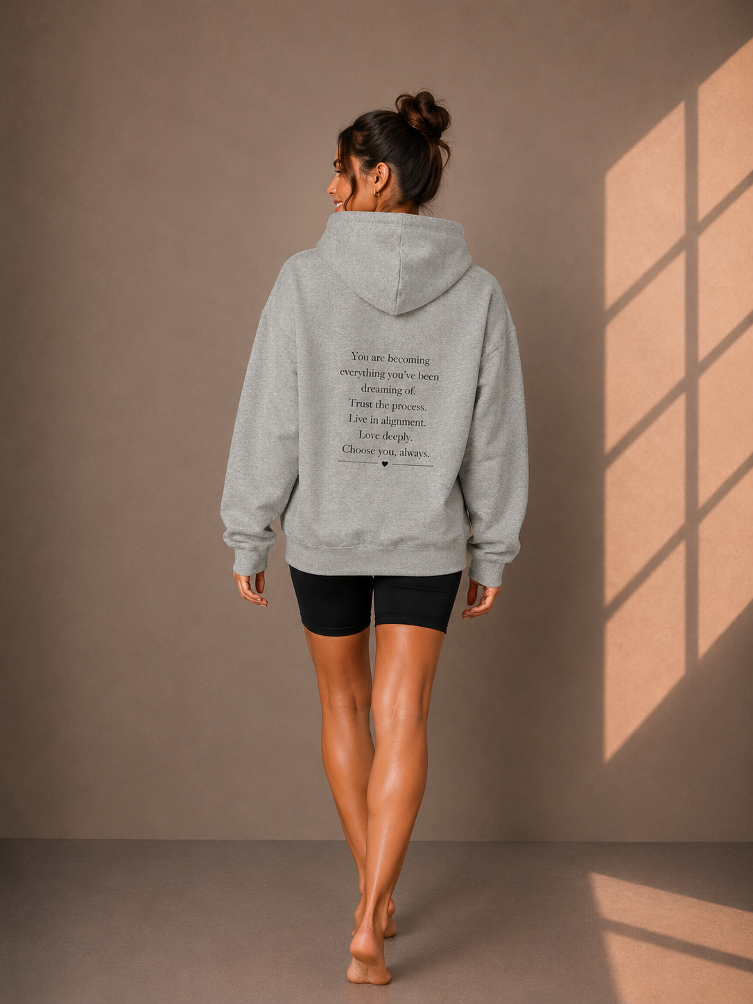 Elleshee Bear Unisex Embroidered Hoodie