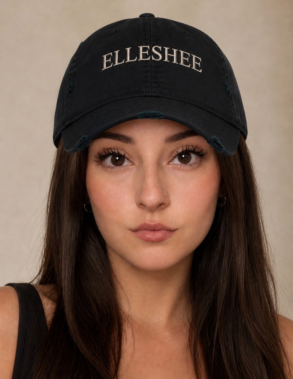 Elleshee Distressed Dad Hat