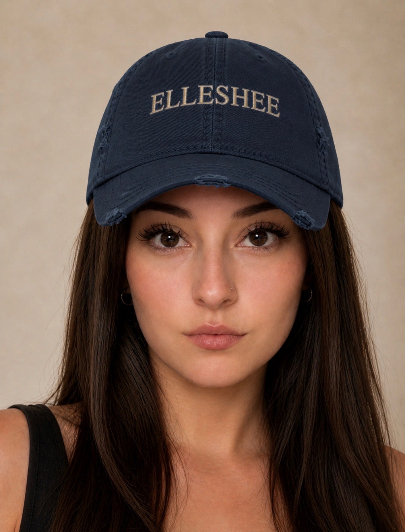 Elleshee Distressed Dad Hat
